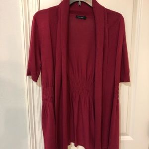 The Limited Red Cardigan